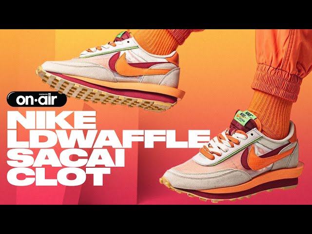 NIKE, SACAI e CLOT Juntas! | Unboxing+Review Nike LDWaffle 
