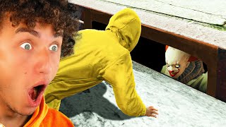 GTA 5 HUNTING Horror CLOWNS (Scary!)