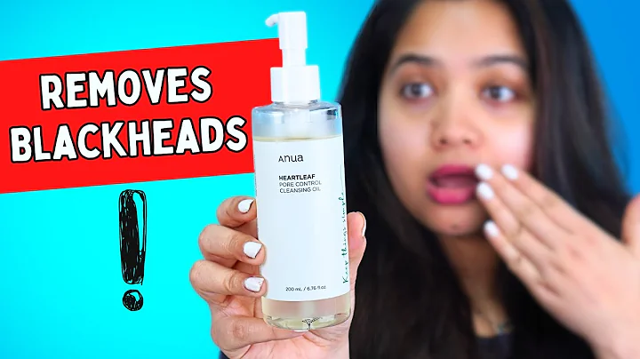 😮 ANUA Heartleaf Cleansing Oil: The Ultimate Makeup Remover, Blackhead Reducer, and Pore Cleanser?