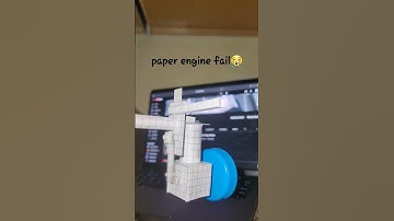 Paper Engine Fail 😭 #shorts