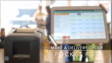 Pocket Pos Training video #6 How to Make a Delivery Order