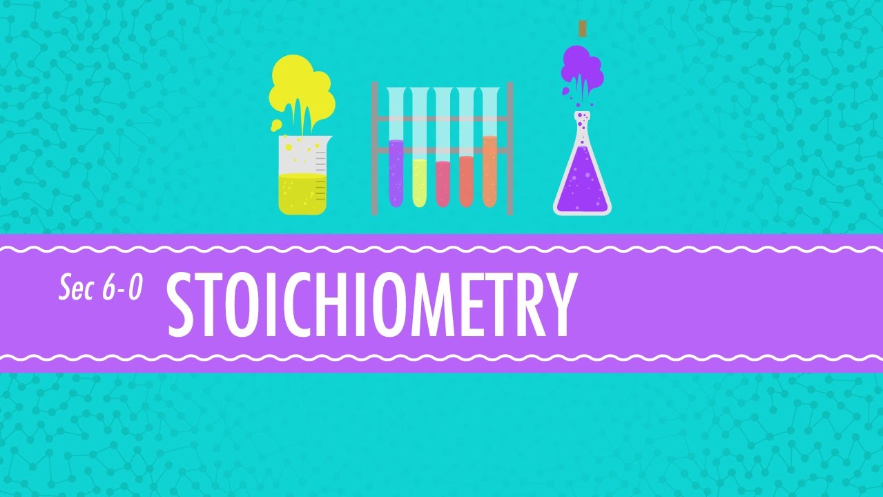 ⁣Stoichiometry - Chemistry for Massive Creatures: Crash Course Chemistry #6