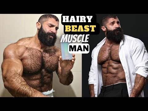 Hairy Beast Muscle Man Fitness