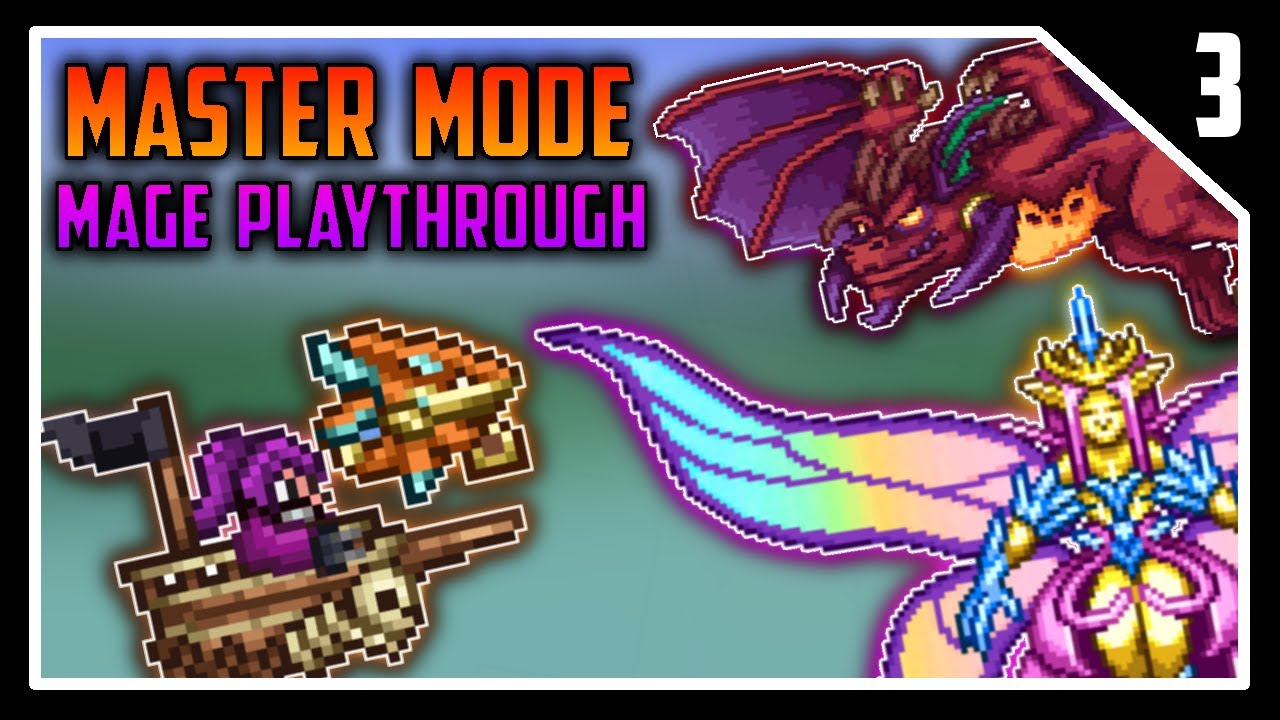 Master Mode Mage Let's Play - Part 3 (Final) - Terraria Journey's End ...