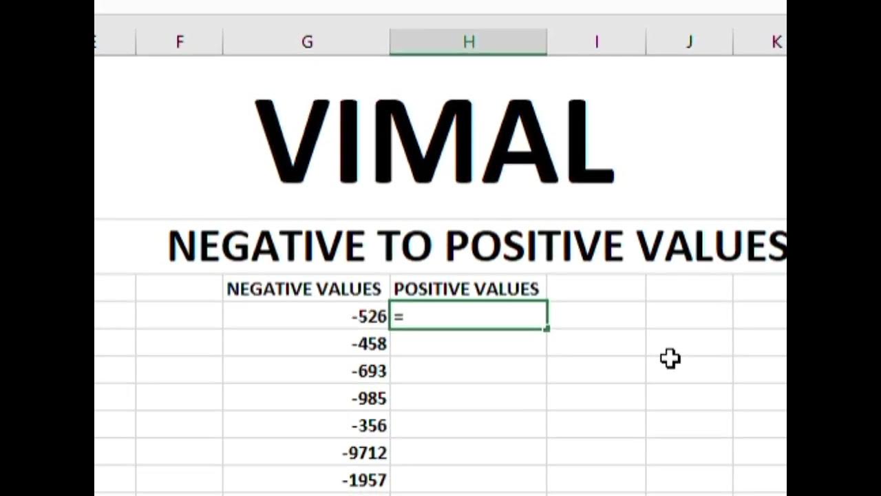 convert-negative-value-to-positive-value-youtube