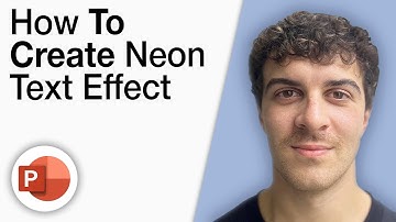 How To Create Neon Text Effect in Powerpoint [2025 Full Guide]