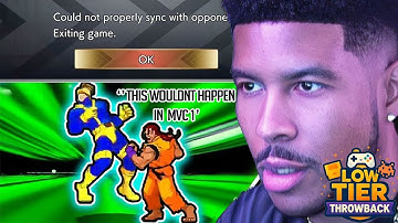 LowTierGods Marvel Vs CLAPCOM 2 Launch Day Saltening - LowTierThrowback