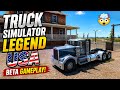 NEW GAME Truck Simulator Legends USA First Look Gameplay NEW GAME Truck Simulator Legends USA First Look Gameplay