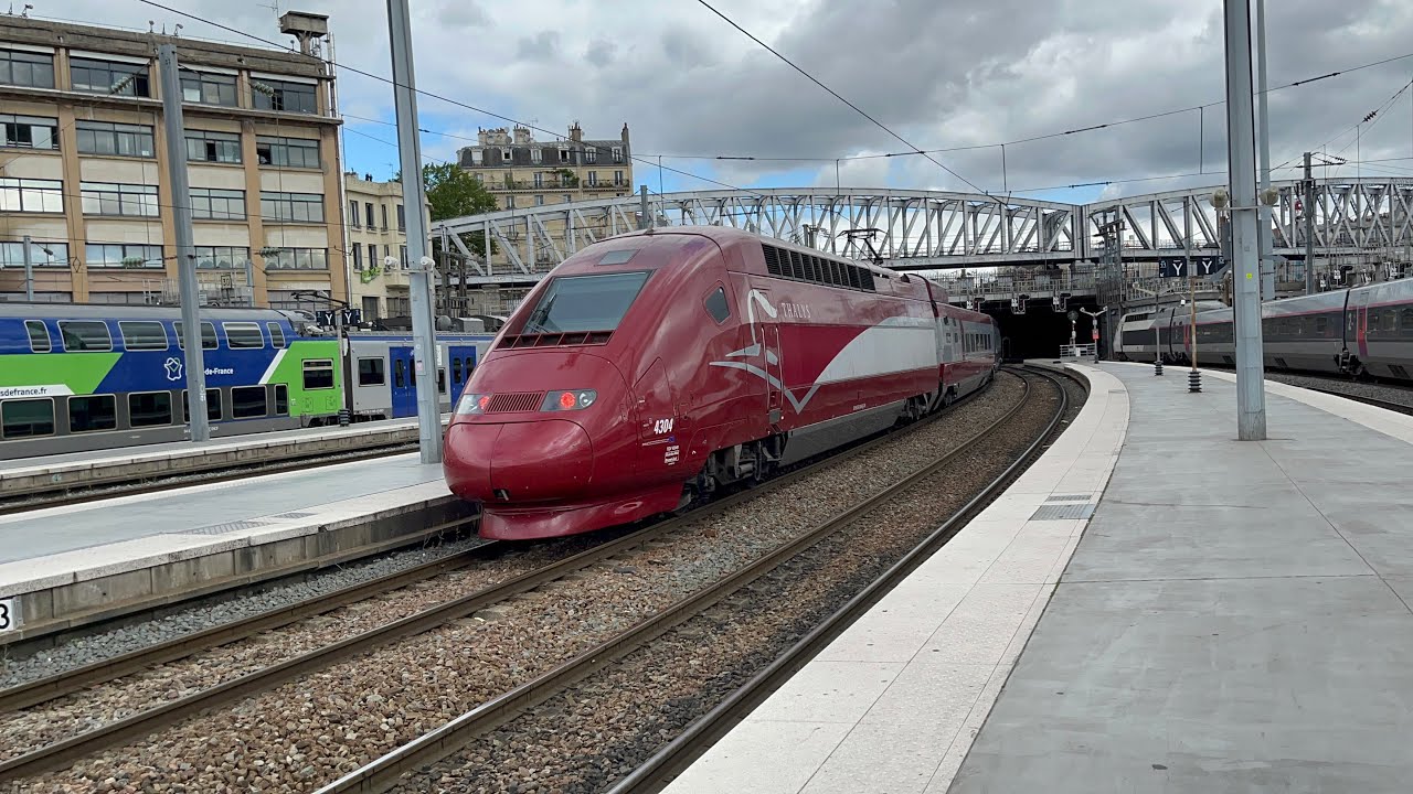 Train Spotting at Paris Gare du Nord