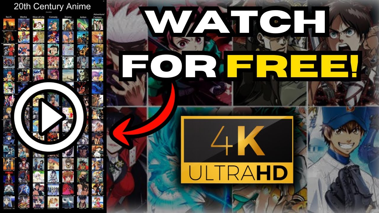 Top 3 best free websites for anime 2024 youtube