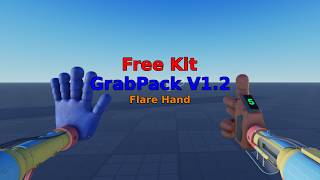 Grabpack V1.2 Flare Hand Roblox Studio Free Kit