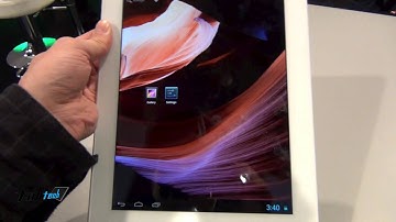 Archos 97 Titanium with Retina Display  Hands On | English