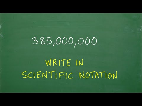 Write 385,000,000 in scientific notation – MUST Know Algebra Skills…