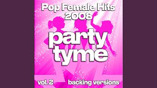 I Kissed A Girl Backing