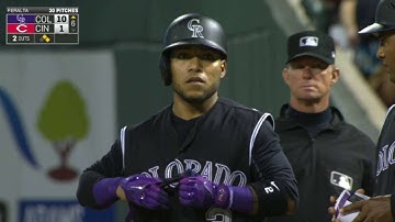 COL@CIN: Amarista plates one with second hit of 6th