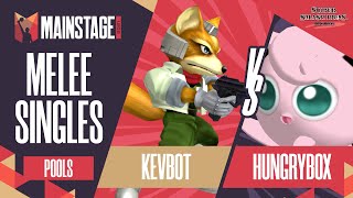 Kevbot vs Hungrybox - Melee Singles: Pools - Mainstage 2021 | Fox vs Puff