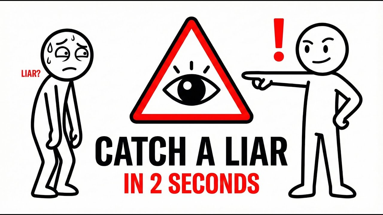 How to Catch a Liar in 2 Seconds ⚡ Psychology Trick They Can’t Hide ...