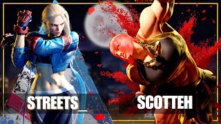 STREETS_  (Cammy) vs SCOTTEH (Marisa) | WINNERS FINALS -  OVERRIDE #6