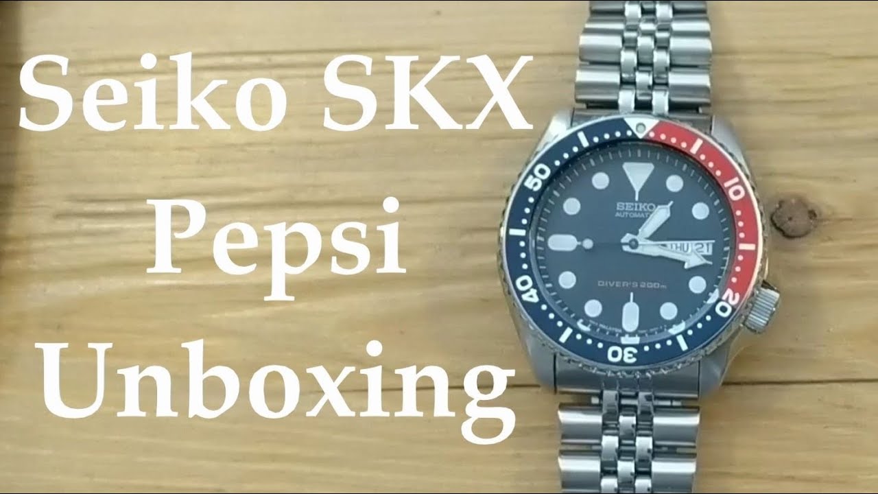 Seiko SKX Pepsi affordable dive watch SKX007 - YouTube