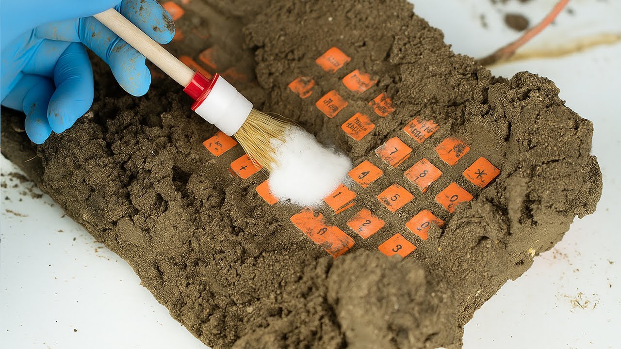 Deep Cleaning Keyboard Computer. ASMR Satisfying Sounds