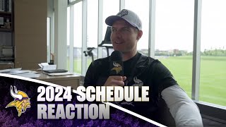 Head Coach Kevin O'Connell Gives His Breakdown of The 2024 Vikings Schedule