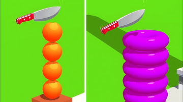 Slice It All! Very Satisfying and Relaxing ASMR Slicing Gameplay Video