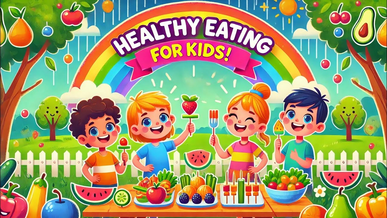 Healthy eating habits for kids | #Nutritionforkids - YouTube