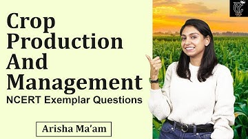 Crop Production And Management | NCERT Exemplar Questions | Arisha Mam | YOUR CLASS
