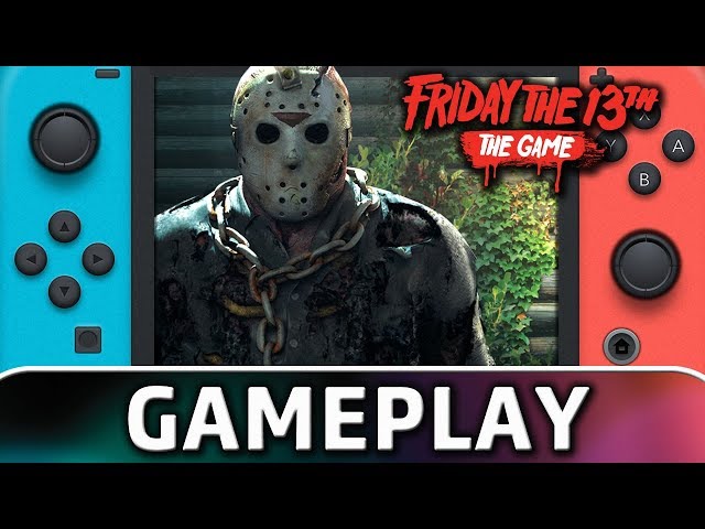 Jason Stalks The Nintendo Switch in 'Friday The 13th: The Game