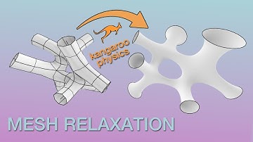 Mesh Subdivision and Kangaroo Relaxation