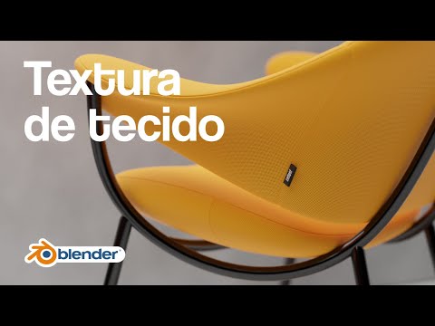 Como fazer textura de TECIDO no blender - YouTube