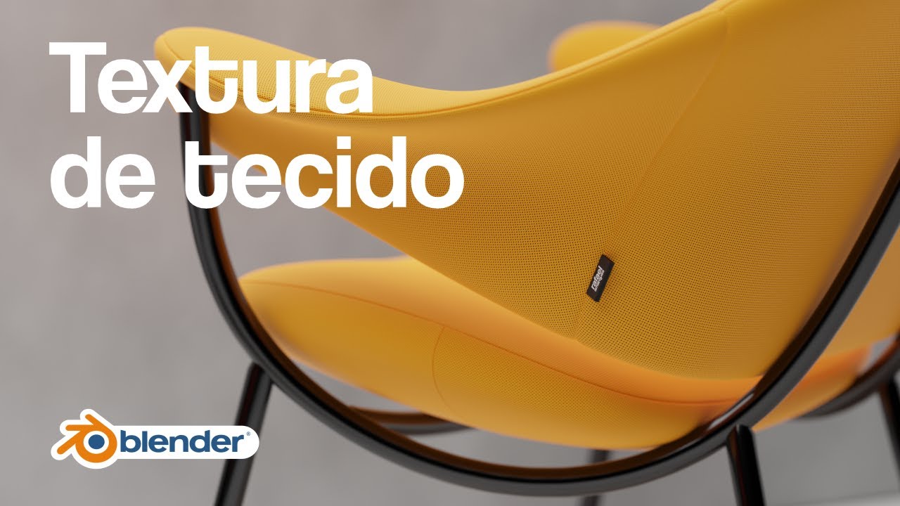 Como fazer textura de TECIDO no blender - YouTube