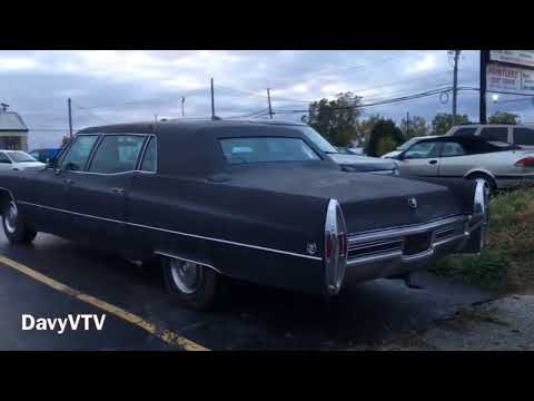 1968 CADILLAC FLEETWOOD STRETCH! #DavyVTV #FlashbackFriday