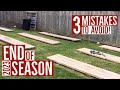 END of 2023 Season // 3 MISTAKES to Avoid