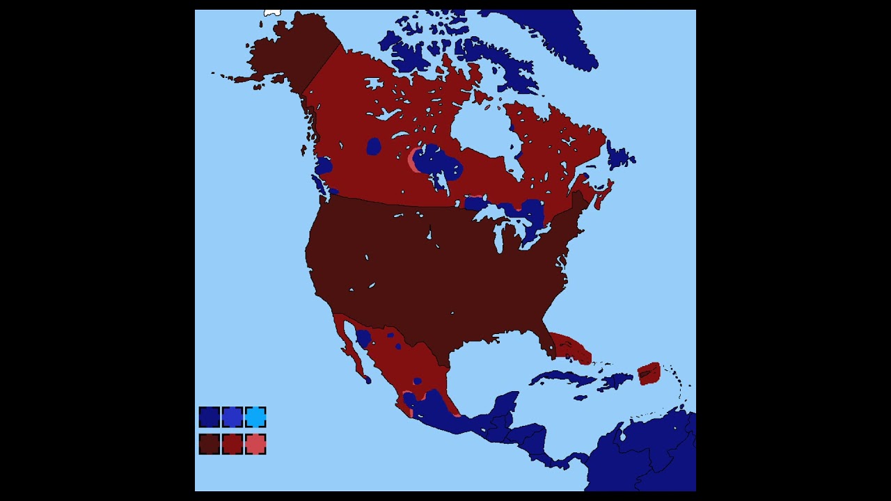 What if the USA successfully invaded Canada, Mexico and Panama? 