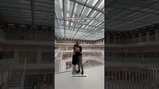 When in the Library in Germany Stuttgart 🇩🇪