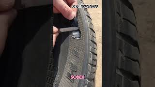 Cara menambalan ban sobek tapi tidak bocor