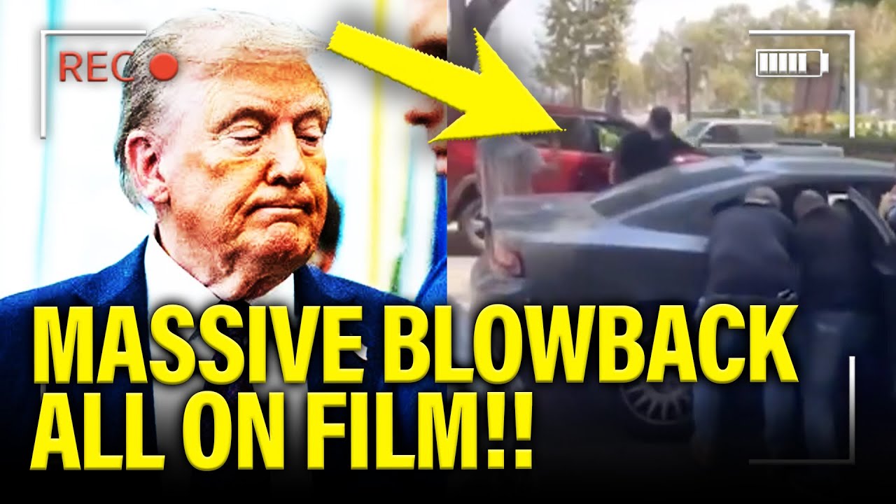Trump CAUGHT ON FILM as LA RISES UP and STRIKES BACK HARD