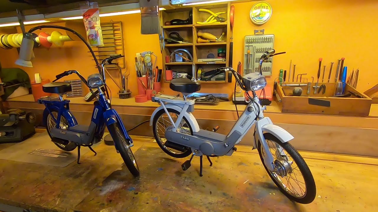 Vespa　PIAGGIO Ciao 実動　エンジン良好 Mid-80s [Piaggio Ciao] The same brand that build Vespa, from 1967
