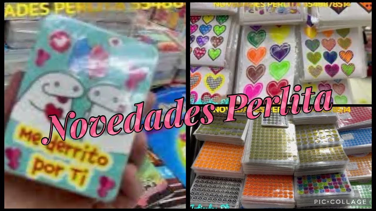 📝Novedades Perlita un mundo en stickers, hojas decoradas, libros de colorear y mucho más.