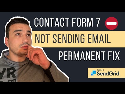 Contact Form 7 Not Sending Email | Permanent Fix