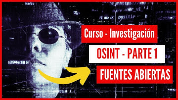 CURSO - OSINT, Investigando Personas en la RED, Parte 1, Herramientas