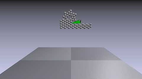 Physics - C++, Data visualization - Blender. DIY SPH/DEM (fxxxx fyyyy P xxx step xE x s)