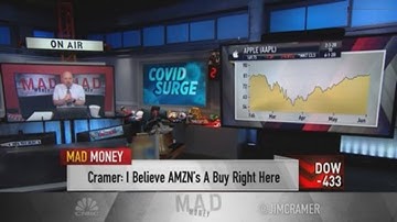 Jim Cramer expects FAANG plus Microsoft to bottom before other stocks during omicron-related slide