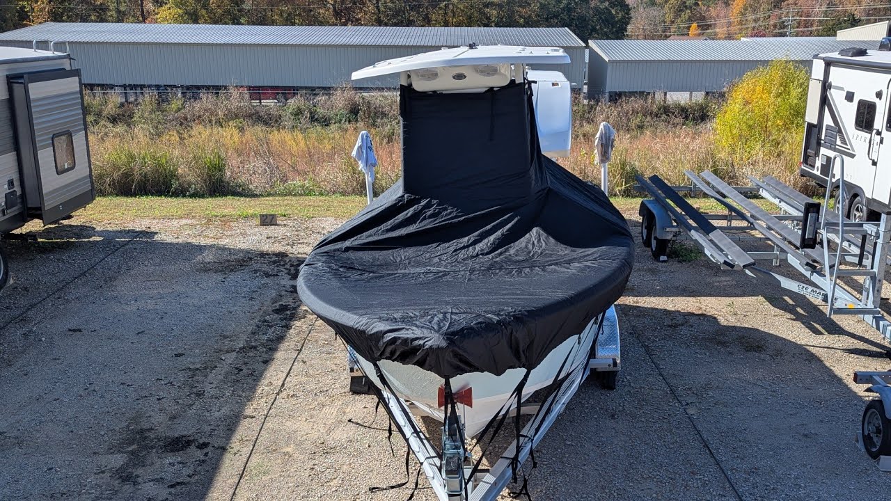 Чехол для лодки с центральной консолью (от 22 до 24 футов) для моей 22-футовой лодки Sea Pro Deep V