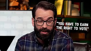 Matt Walsh Fails Miserably Trying To Explain Why Universal Voting Is Bad @Jonuh