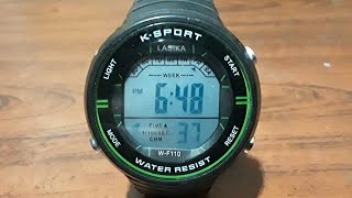 Best watch for exam time 2024 ।#digital watch #watch review