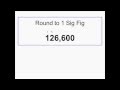 Rounding to Significant Figures Quiz