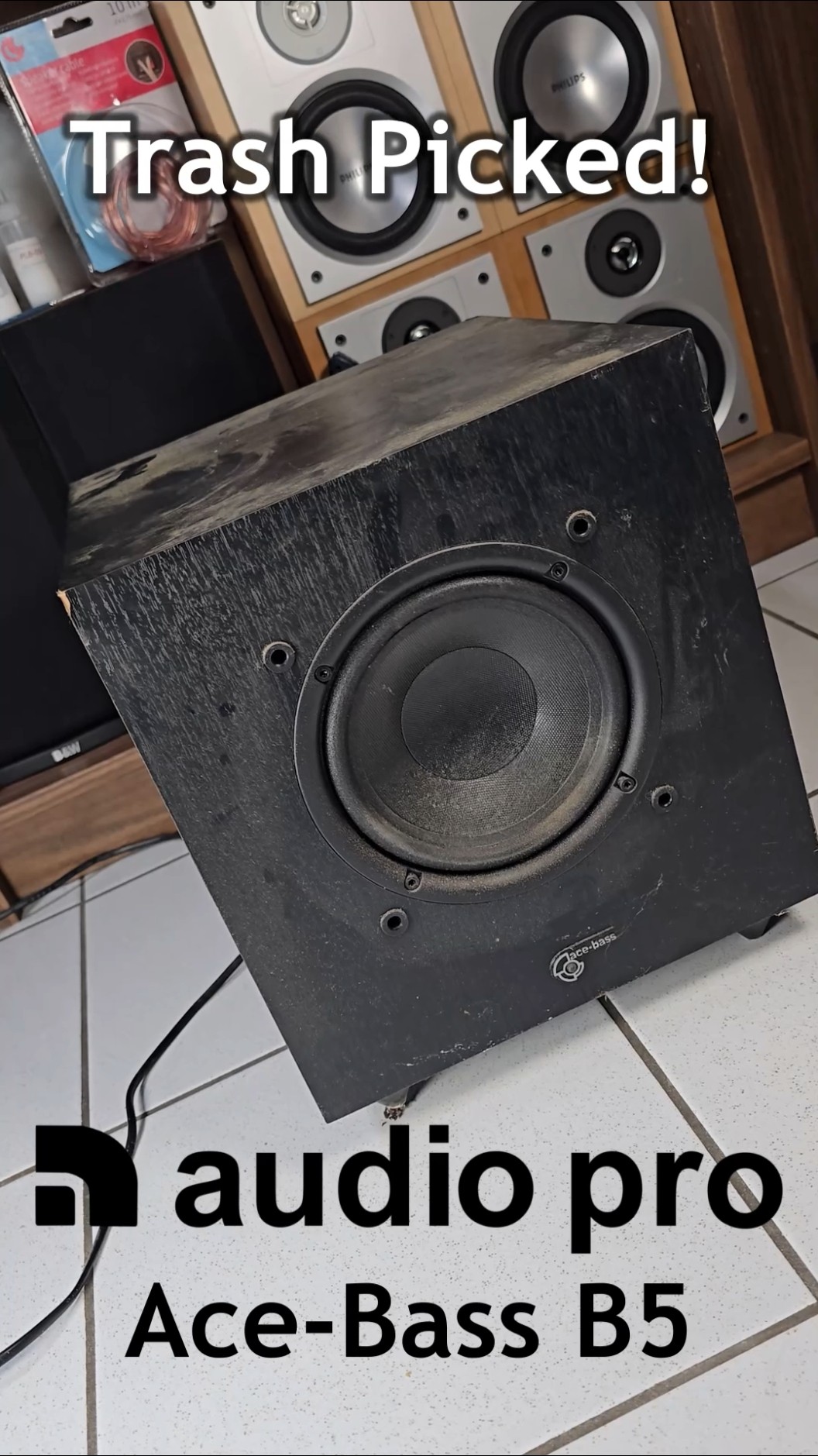 値下げ audio pro サブウーファー ace-bass B1.35 動作品 値下げ audio pro サブウーファー ace-bass B1.35 動作品 値下げ audio