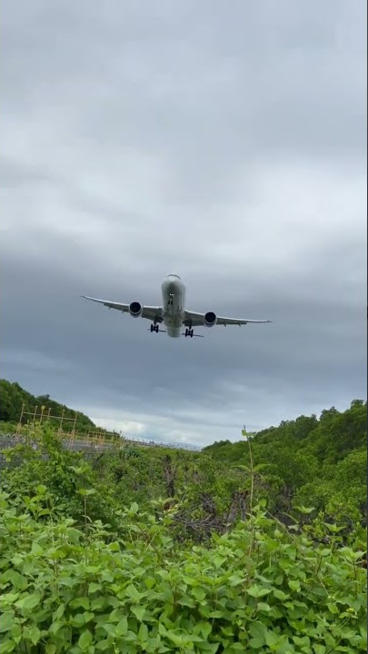 Flight Landing 🛬 Over Head Awesome Experience. Bali Airport. #indonesia #baliholiday #travellife